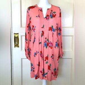 Matilda Jane Women’s Let’s Go Out Floral Empire Waist Dress Balloon Sleeve M